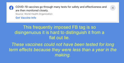 Rebuttal to FB's lie about Vax prelaunch trials